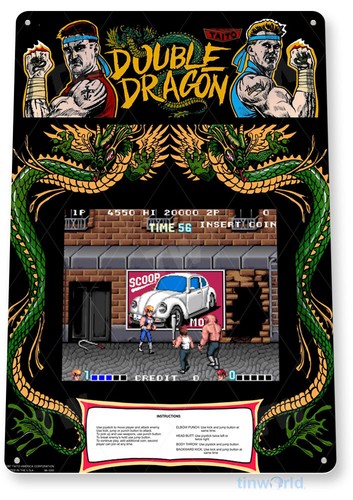 Arcade Games & Vending Llc Photos - Double Dragon Arcade Sign, Classic Arcade
