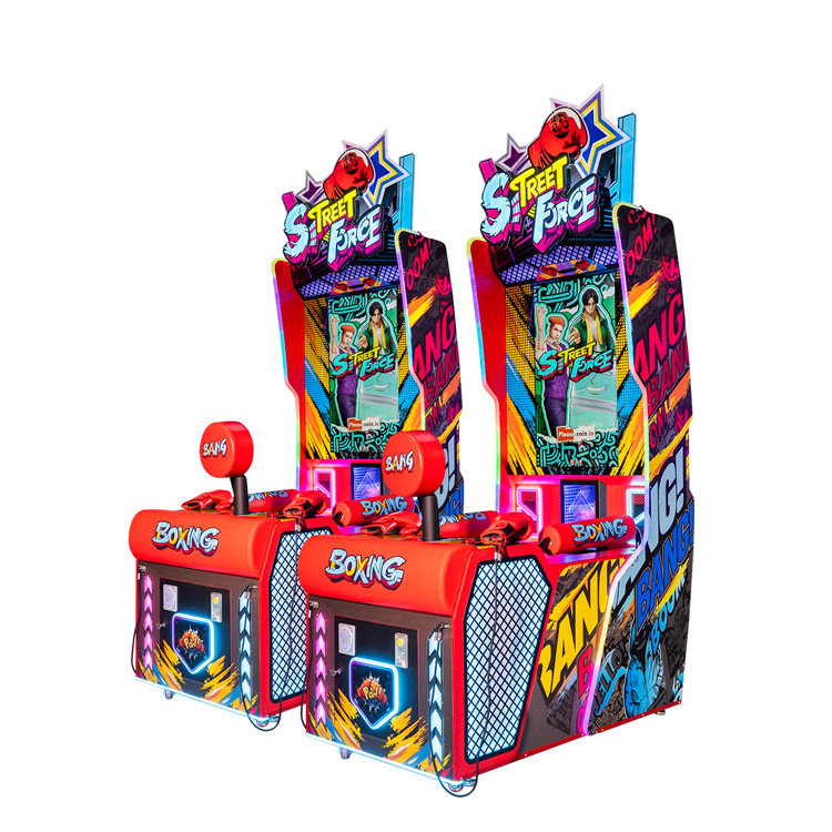 Boxing Machine Arcade - Force measurement, coin-operated game machine, boxing