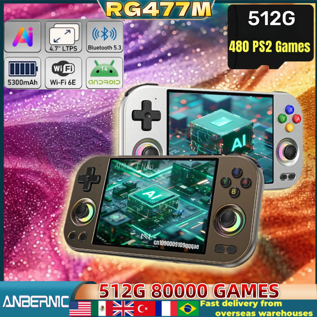 Arcade Vibes - ANBERNIC RG 477M Retro Video Game
