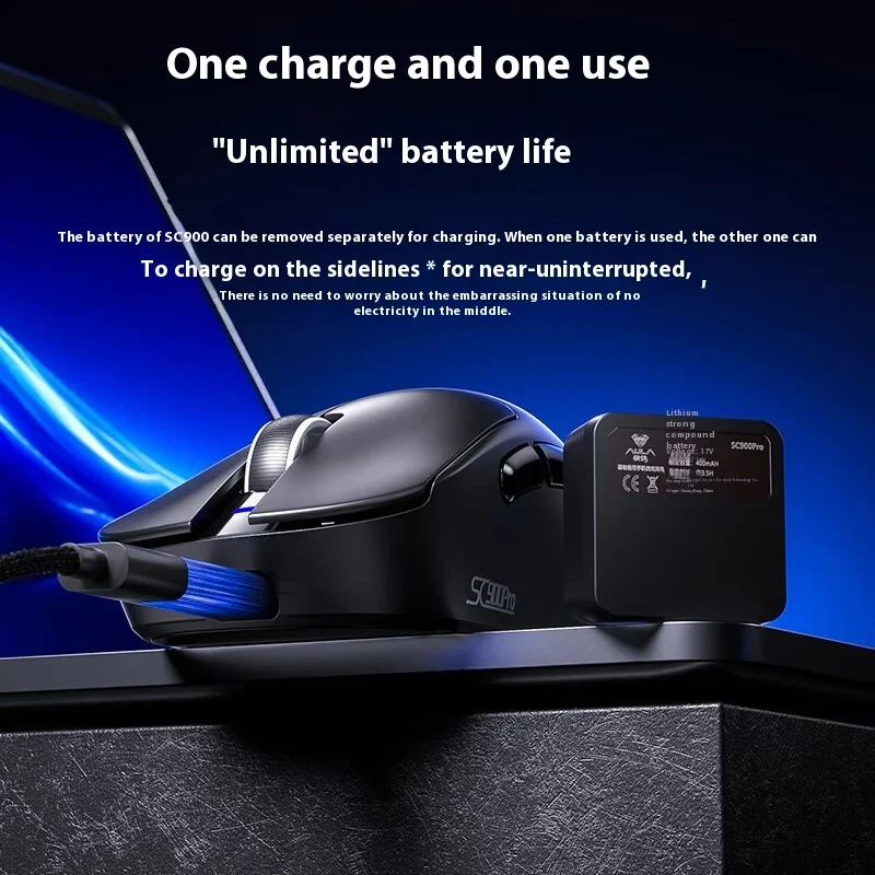Arcade No - AULA SC900 Mouse Mouse Paw3950 Tri