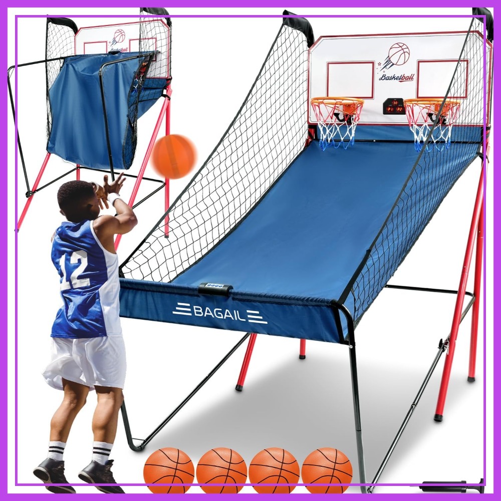 Arcade Games & Vending Llc Photos - Electronic Basketball Arcade Game with 8