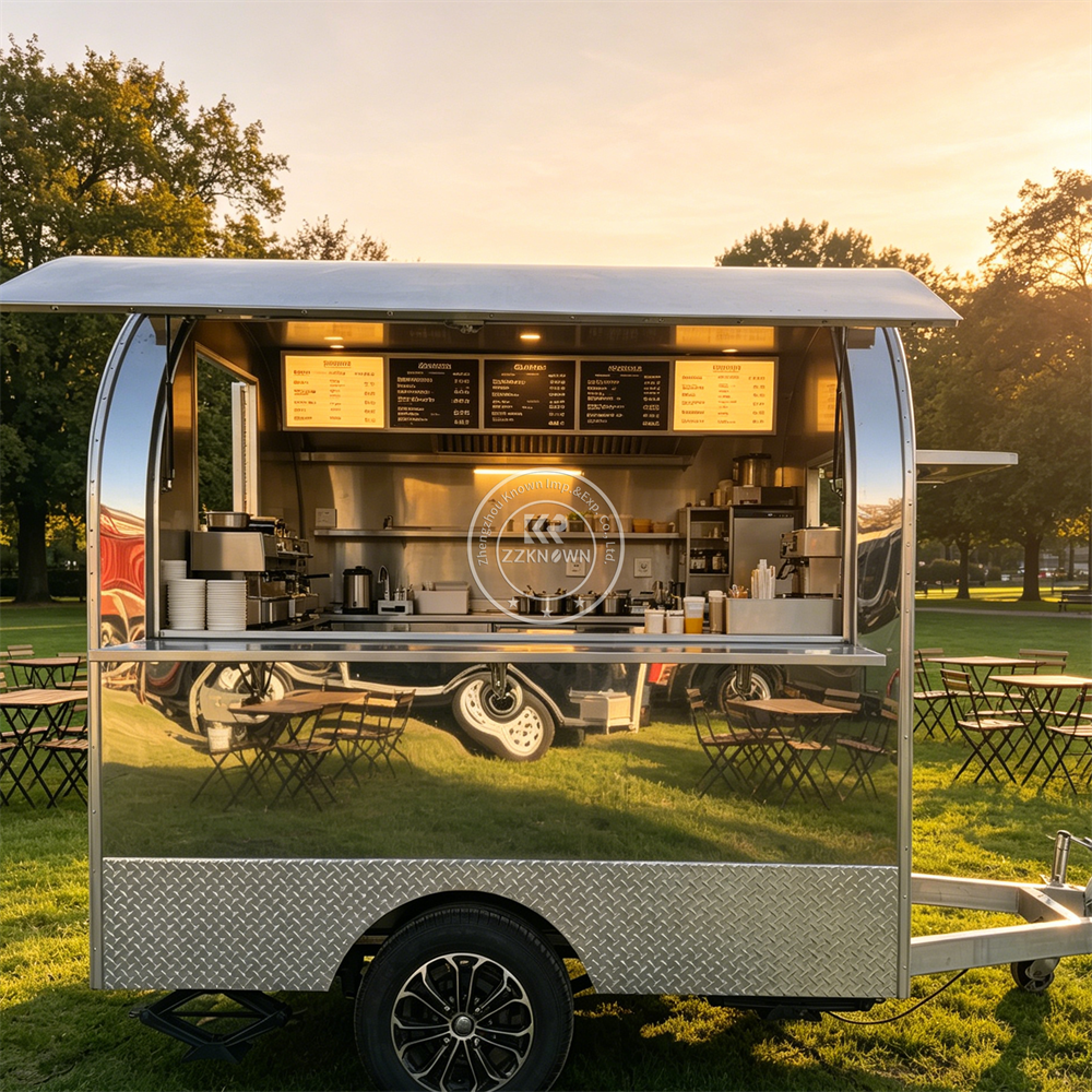 Concession Food Trailer Mobile - Hot Dog Vending Cart incelemesi ve fiyatı