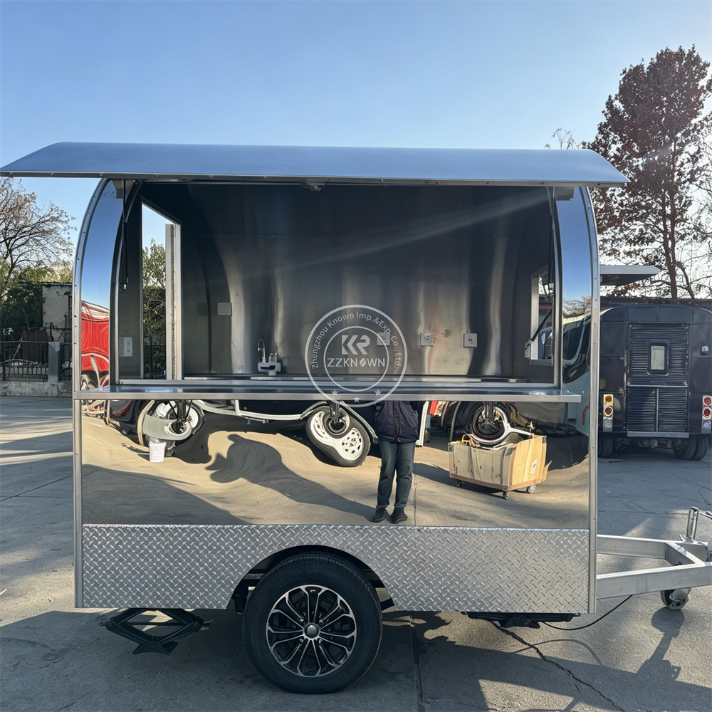 Concession Food Trailer Mobile - Hot Dog Vending Cart incelemesi ve fiyatı