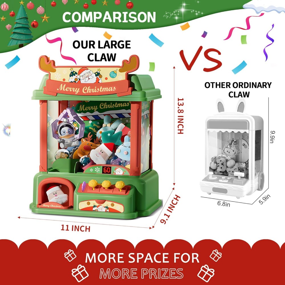 Christmas Claw Machine For Kid - Arcade Game Vending Machine incelemesi ve fiyatı