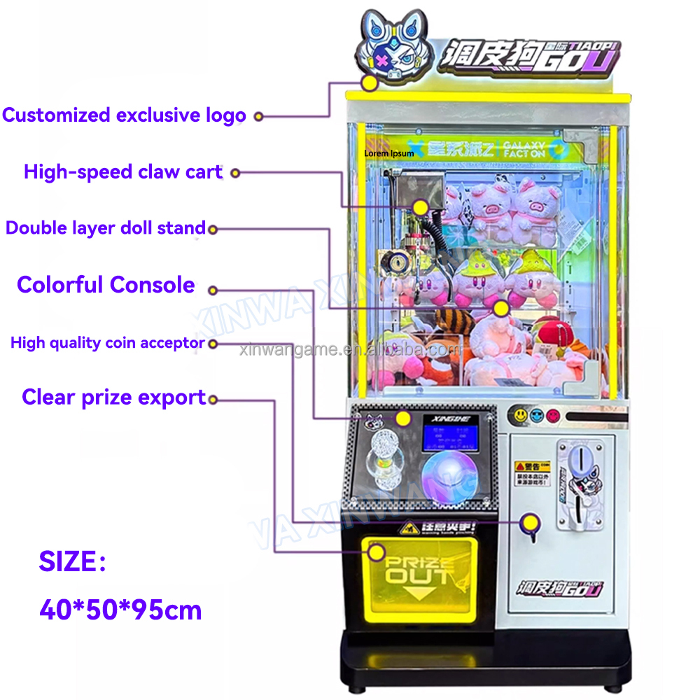 New Mini Claw Machine Crane Ke - Arcade Vending Machines For Sale incelemesi ve fiyatı