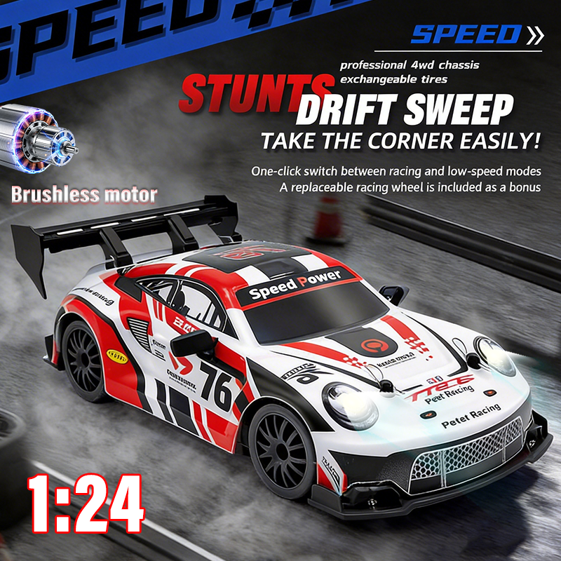 RTR 1:24 RC Drift Cars 4WD 2.4 - Racing Arcade Cabinet incelemesi ve fiyatı