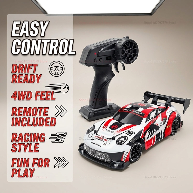 RTR 1:24 RC Drift Cars 4WD 2.4 - Racing Arcade Cabinet incelemesi ve fiyatı