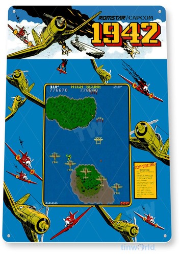1942 Arcade Sign, Classic Arca - Arcade Games & Vending Llc Photos incelemesi ve fiyatı