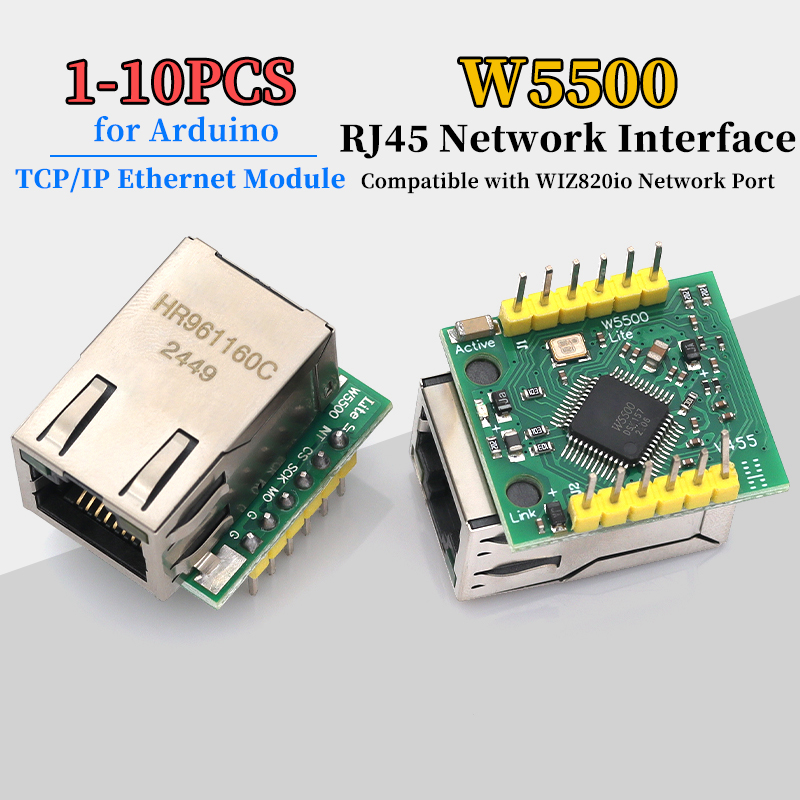 1/5/10Pcs W5500 Module TCP/IP  - Arduino Vending Machine Project incelemesi ve fiyatı
