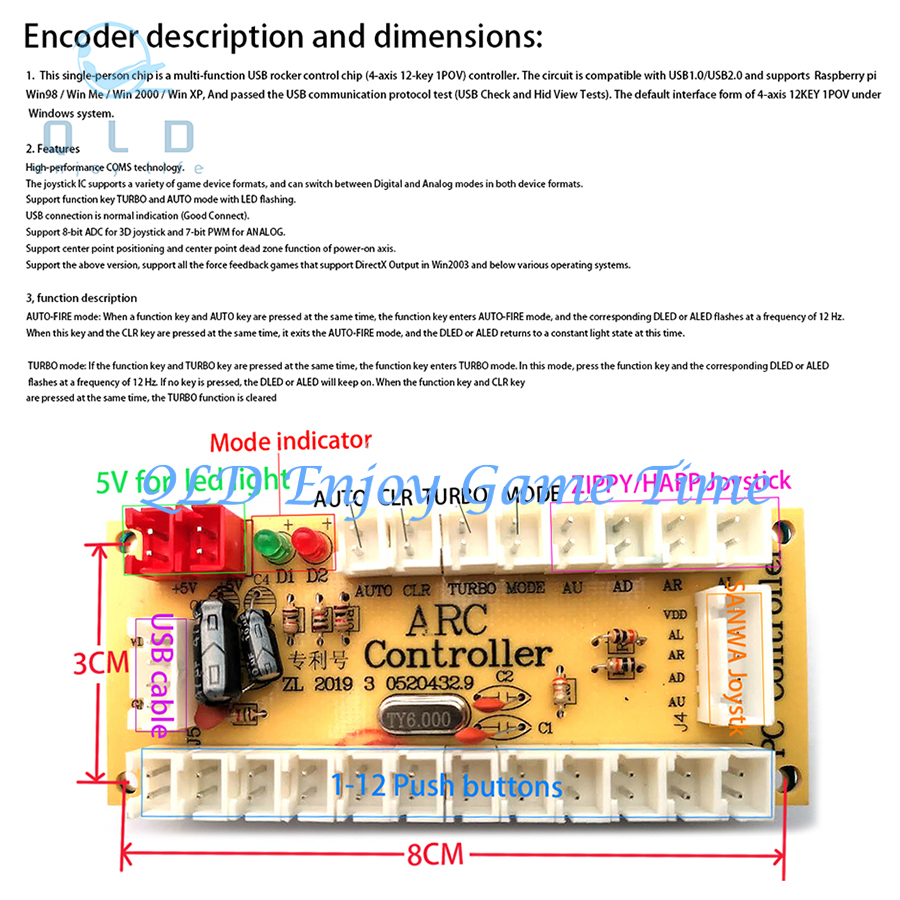 Arcade DIY Kit with USB Encode - Racing Arcade Cabinet incelemesi ve fiyatı