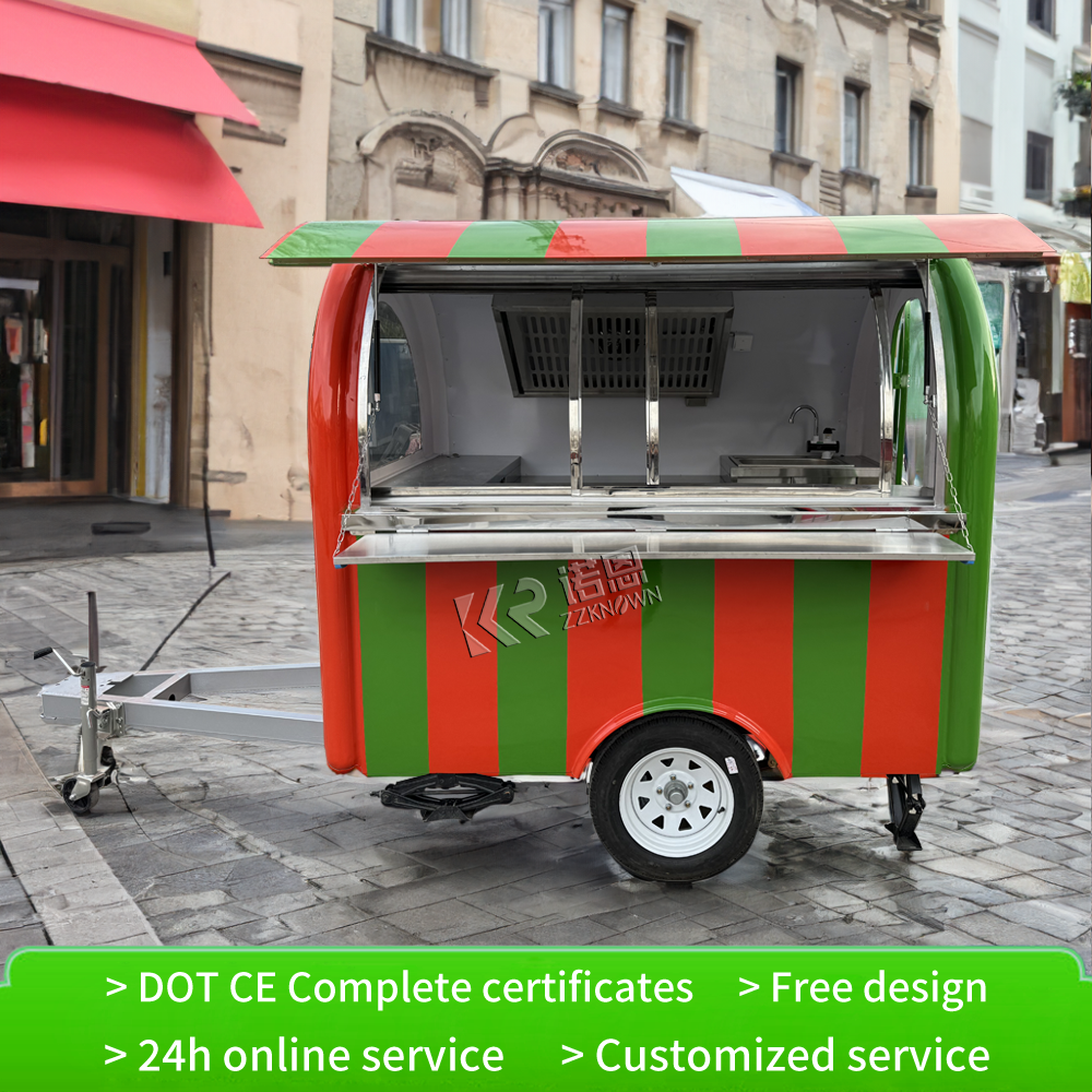 food truck trailer mobile kitc - Hot Dog Vending Cart incelemesi ve fiyatı