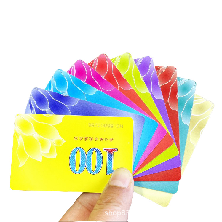50Pcs Frosted Chip Card PVC We - Arcade Card Vending Machine incelemesi ve fiyatı