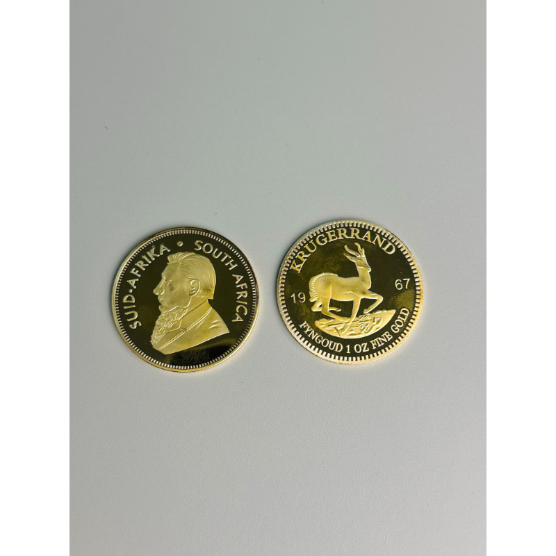 Gold Krugerrand Coin 4cm Wealt - Token Coin Mechanism incelemesi ve fiyatı