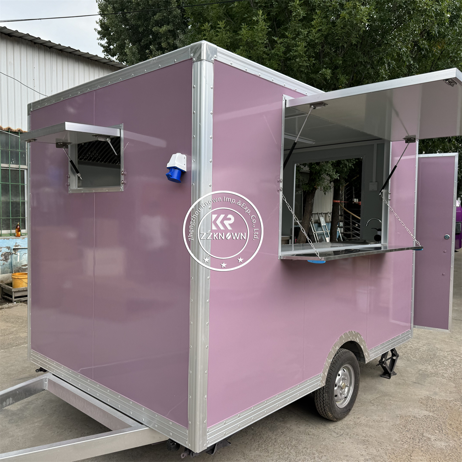 Mobile Fast Food Trailer Cart  - Hot Dog Vending Cart incelemesi ve fiyatı