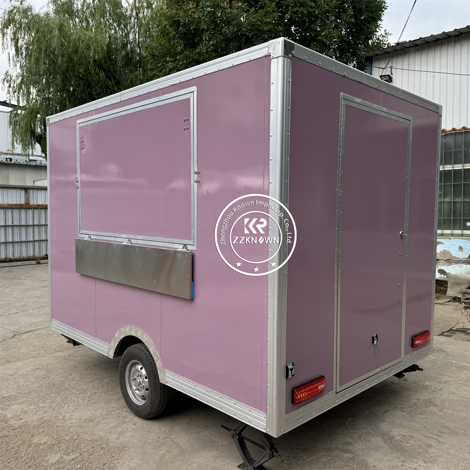 Mobile Fast Food Trailer Cart  - Hot Dog Vending Cart incelemesi ve fiyatı