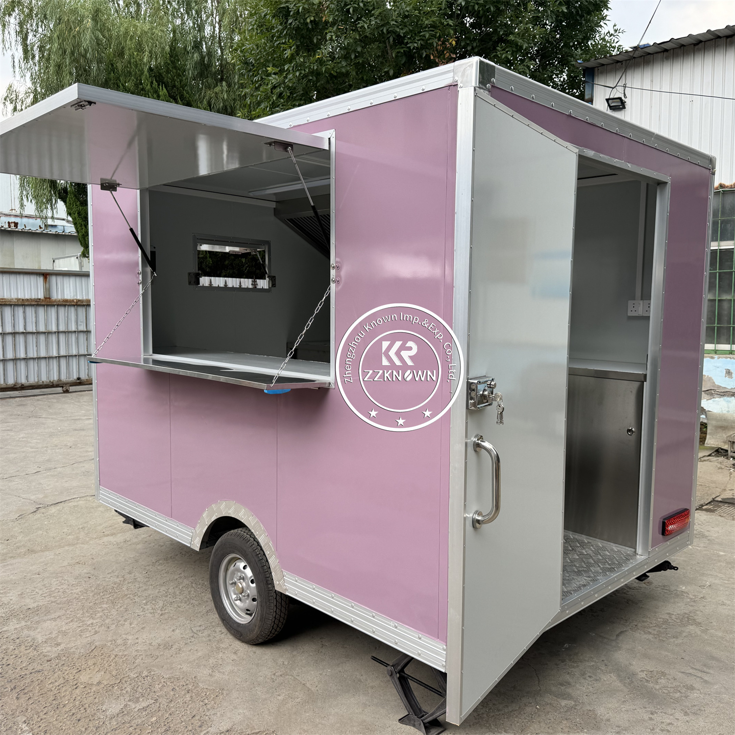 Mobile Fast Food Trailer Cart  - Hot Dog Vending Cart incelemesi ve fiyatı