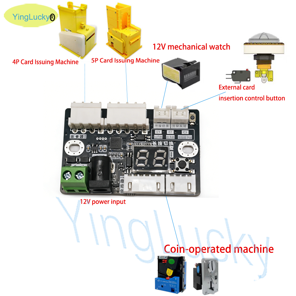 Arcade Dispenser PCB Control B - Arcade Card Vending Machine incelemesi ve fiyatı