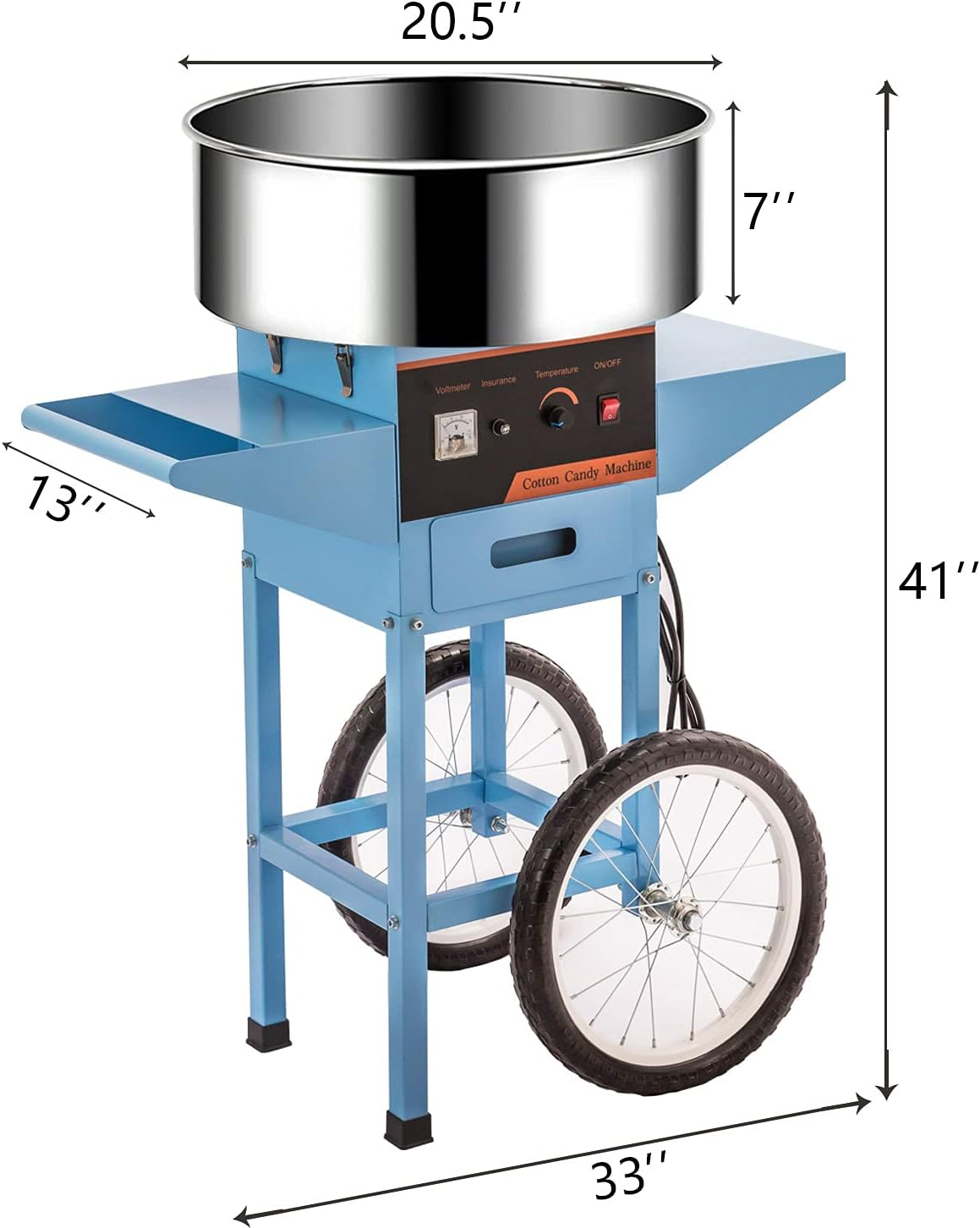 Commercial Electric Cotton Can - Candy Floss Machine incelemesi ve fiyatı