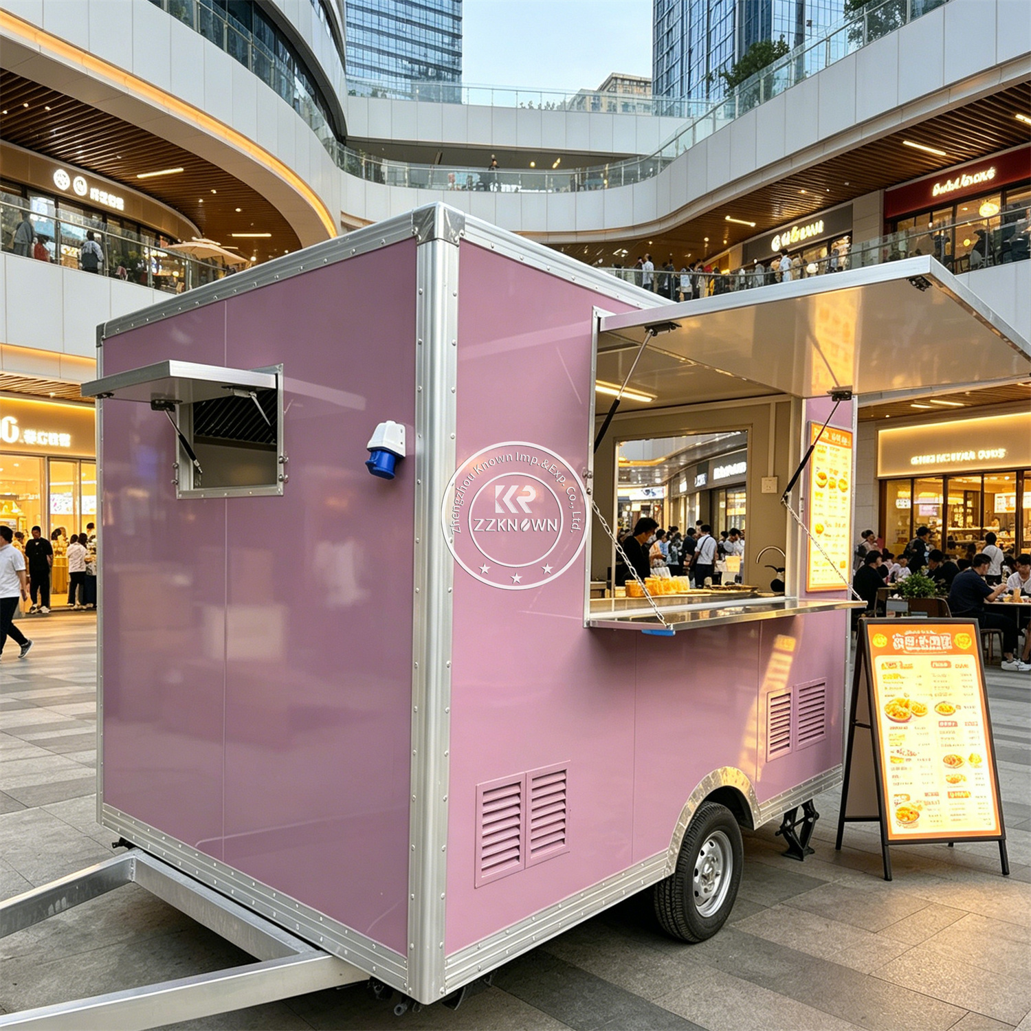 Concession Pizza Trailer Stree - Hot Dog Vending Cart incelemesi ve fiyatı