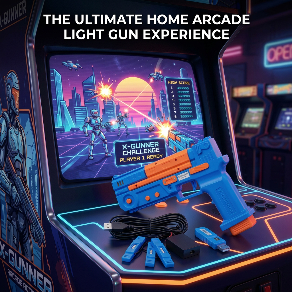 2.4G Wireless Light Gun Contro - Gun Shooting Arcade incelemesi ve fiyatı