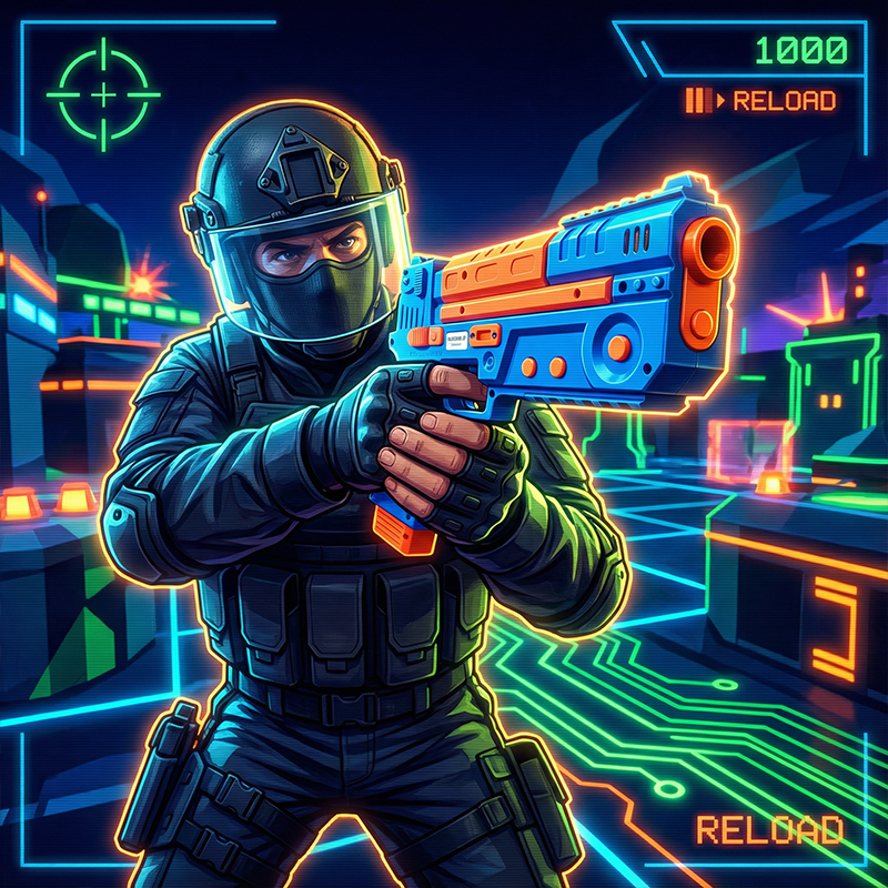 2.4G Wireless Light Gun Contro - Gun Shooting Arcade incelemesi ve fiyatı