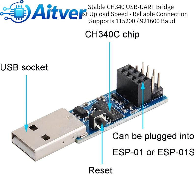 ESP01 Programmer Adapter USB t - Arduino Vending Machine Project incelemesi ve fiyatı