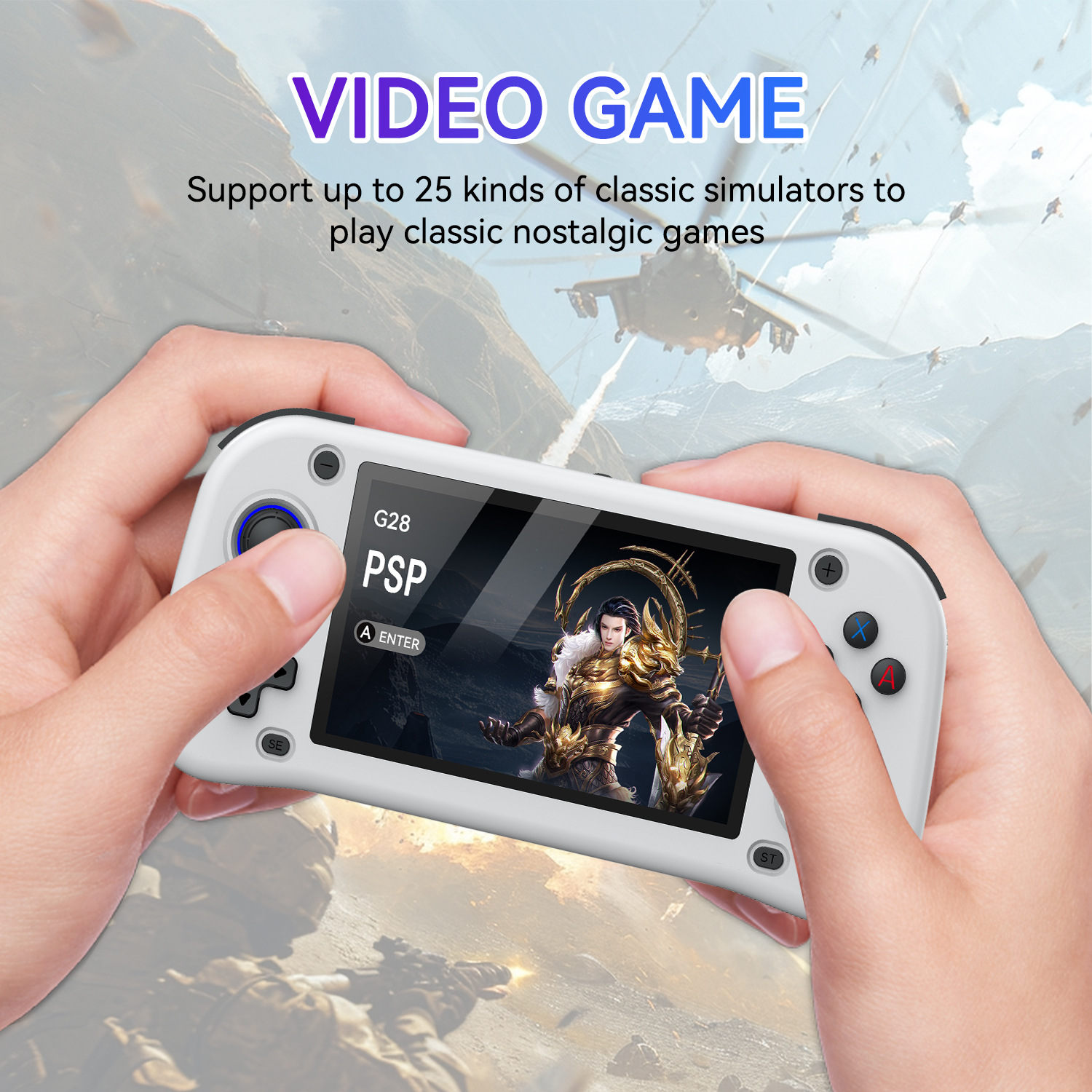 G28 game console 4.3-inch high - Arcade Vibes incelemesi ve fiyatı