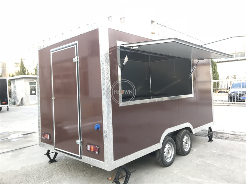 Outdoor Hot Dog Fast Food Truc - Hot Dog Vending Cart incelemesi ve fiyatı