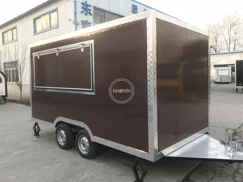 Outdoor Hot Dog Fast Food Truc - Hot Dog Vending Cart incelemesi ve fiyatı