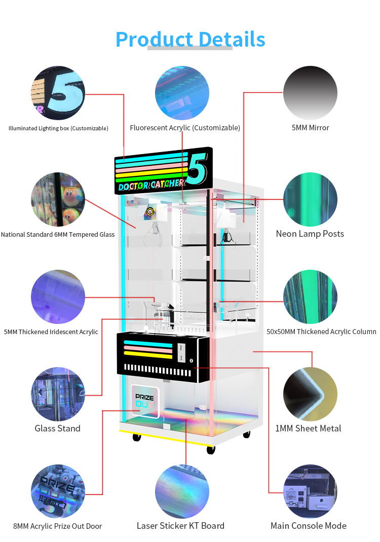 Hot Sale Indoor Arcade Claw Cr - Arcade Vending Machines For Sale incelemesi ve fiyatı