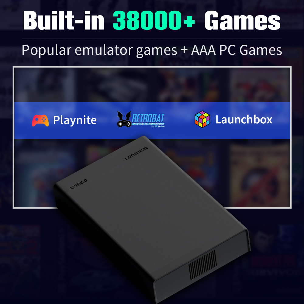 500G Game Hard Drive With 3800 - Arcade X incelemesi ve fiyatı