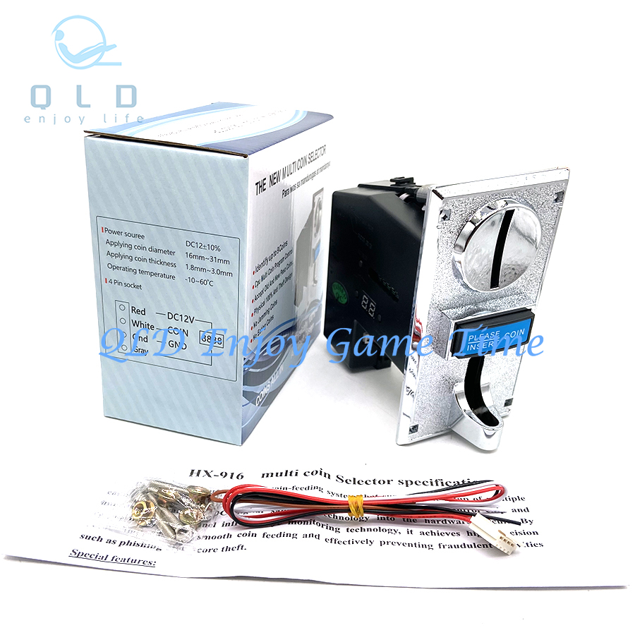 9-Type Multi Coin Acceptor 616 - Boxing Machine Arcade incelemesi ve fiyatı