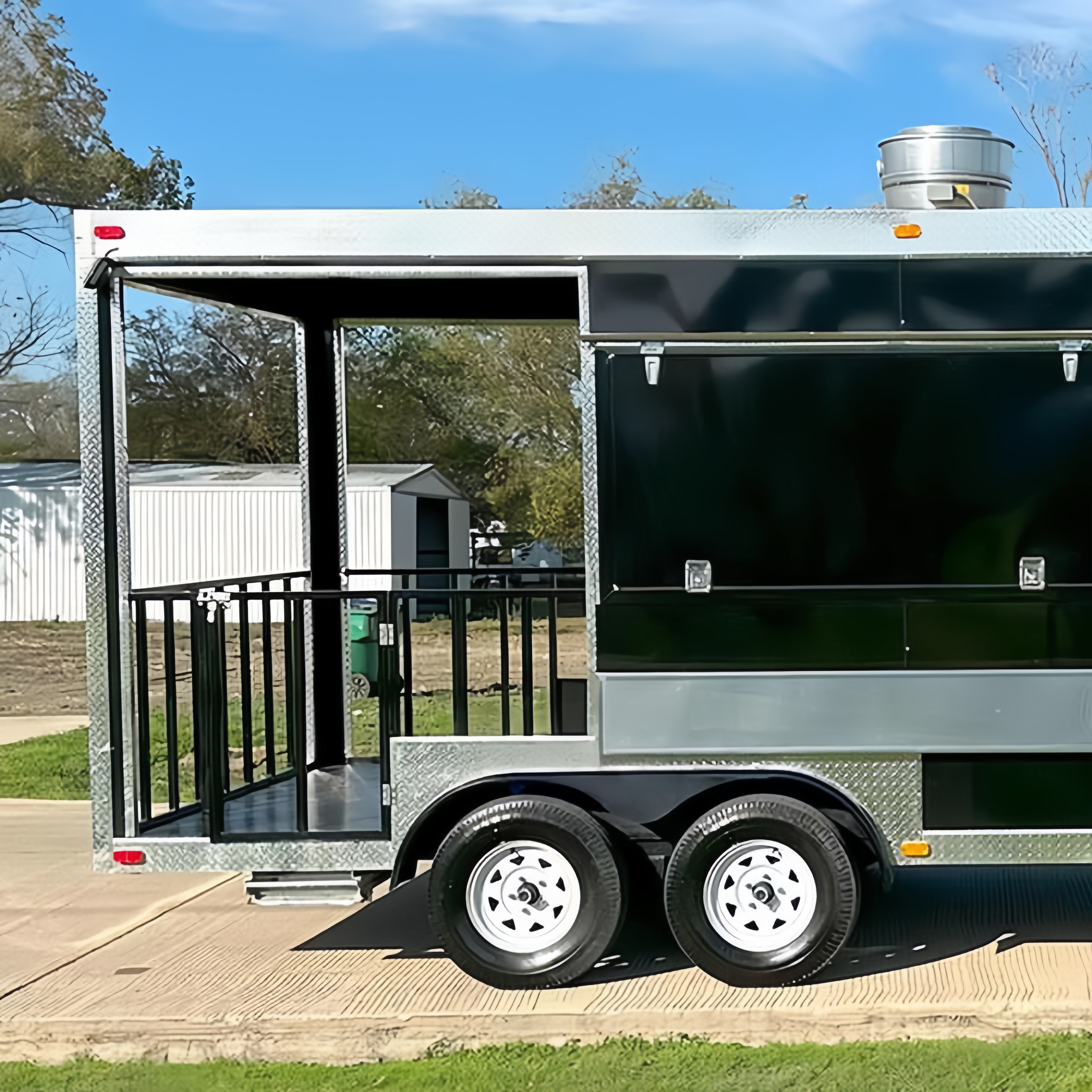 Outdoor Mobile Food Truck Trai - Hot Dog Vending Cart incelemesi ve fiyatı