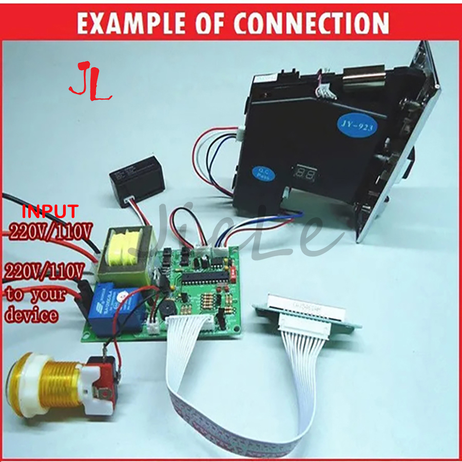 JY-16 110V 220V Coin Acceptor  - Token Coin Mechanism incelemesi ve fiyatı