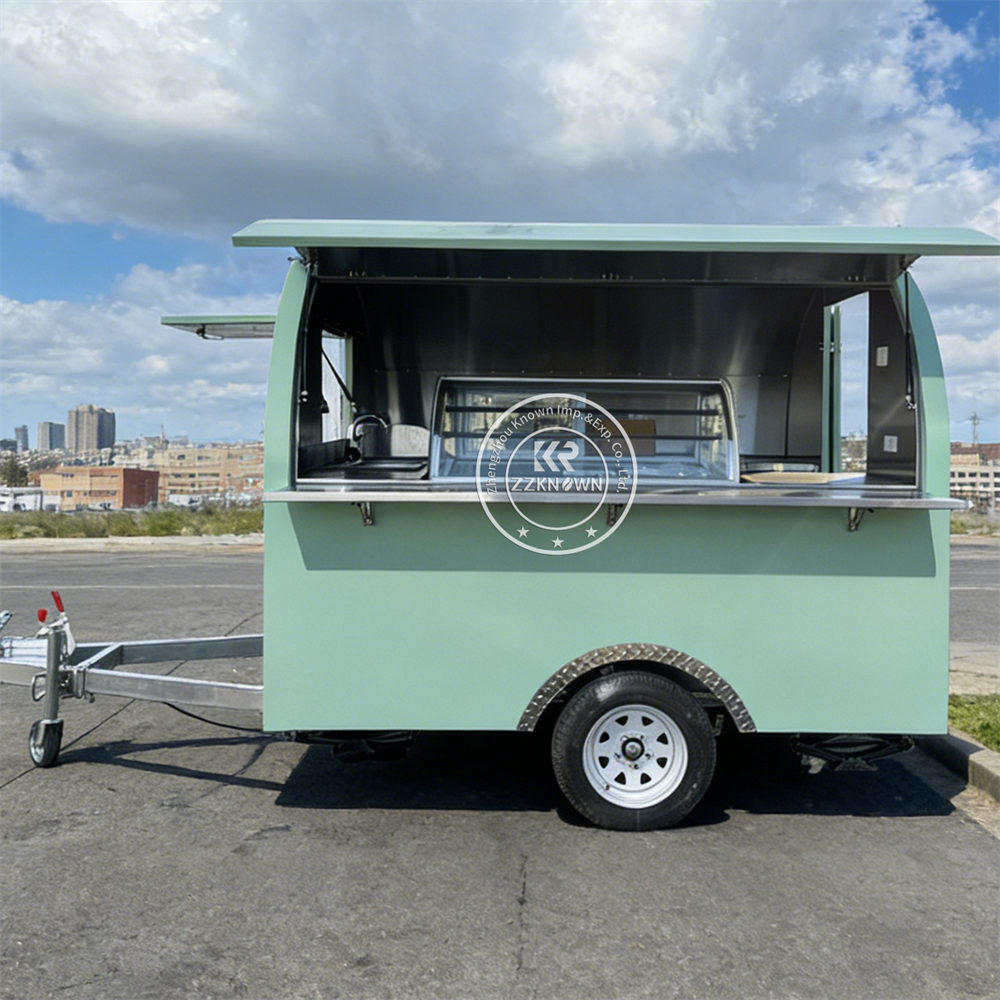 Luxury Mobile Food Truck Fully - Hot Dog Vending Cart incelemesi ve fiyatı