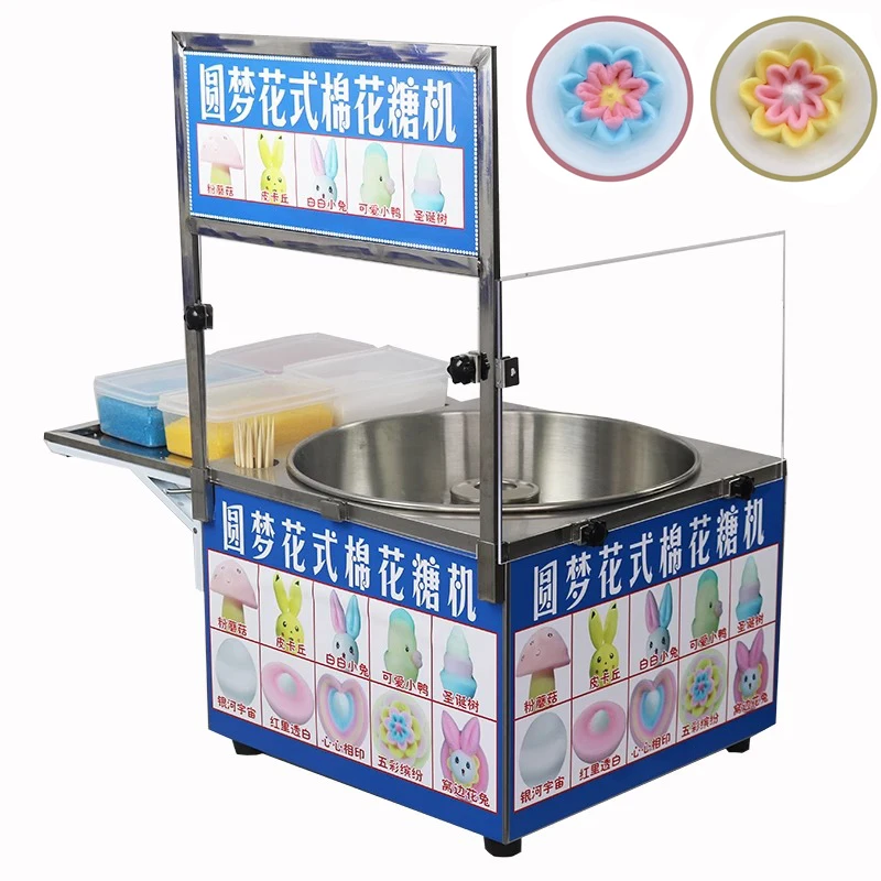 110V 220V Automatic Commercial - Candy Floss Machine incelemesi ve fiyatı