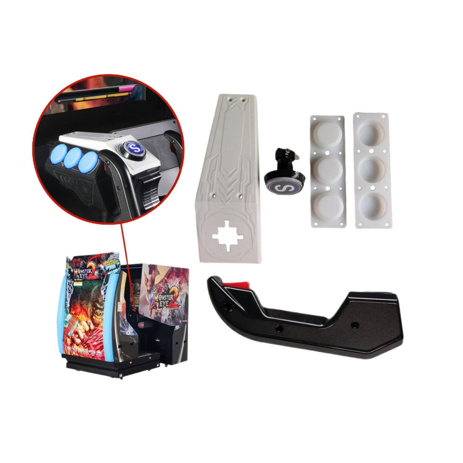 Arcade Shooting Game Accessori - Gun Shooting Arcade incelemesi ve fiyatı