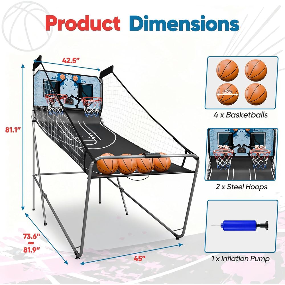 Indoor Basketball Arcade Game  - Arcade Games & Vending Llc Photos incelemesi ve fiyatı
