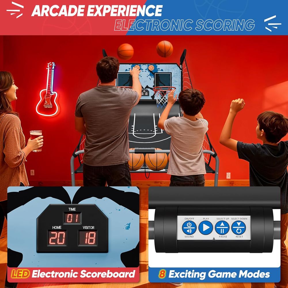 Indoor Basketball Arcade Game  - Arcade Games & Vending Llc Photos incelemesi ve fiyatı