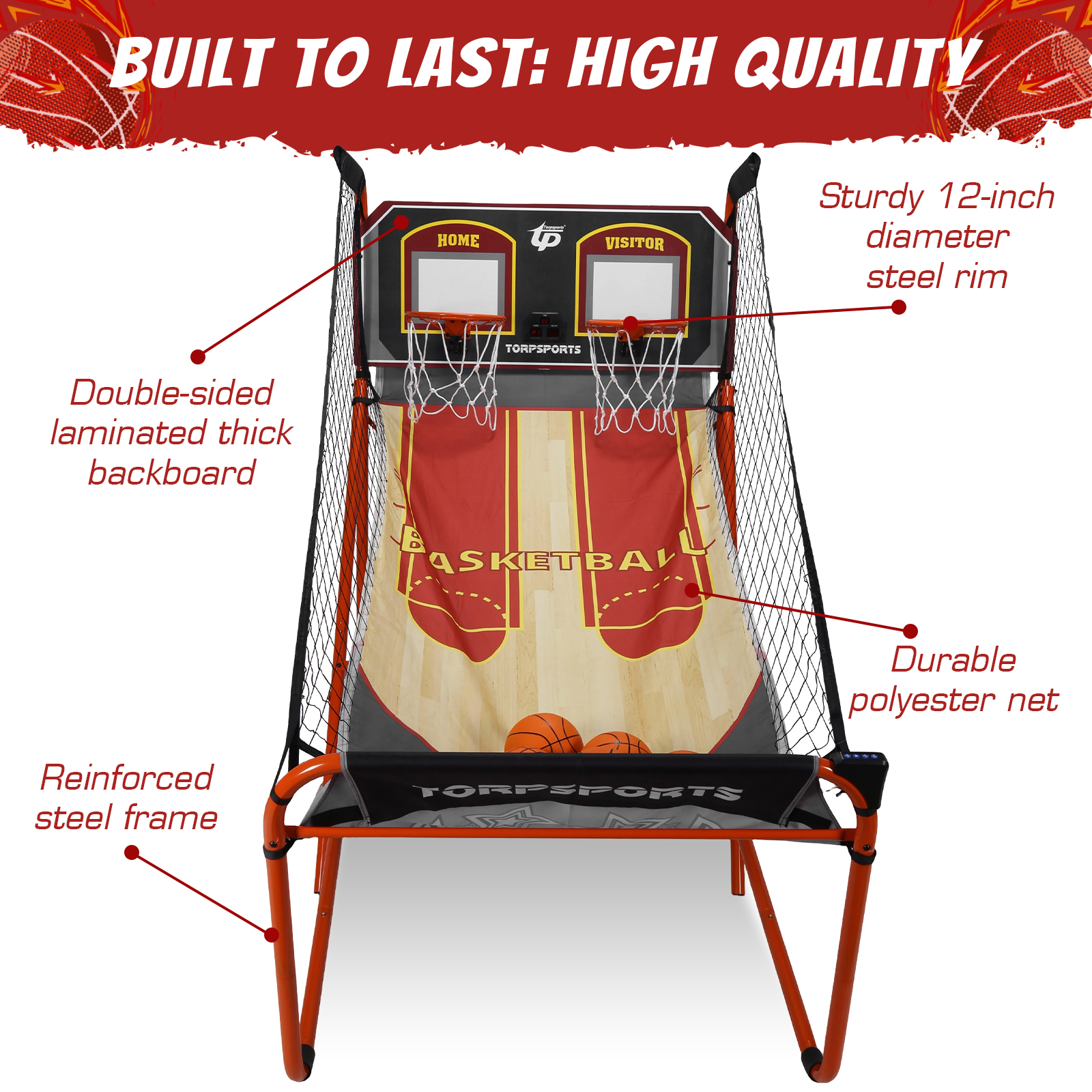 Arcade Cage Basketball Game LE - Arcade Games & Vending Llc Photos incelemesi ve fiyatı