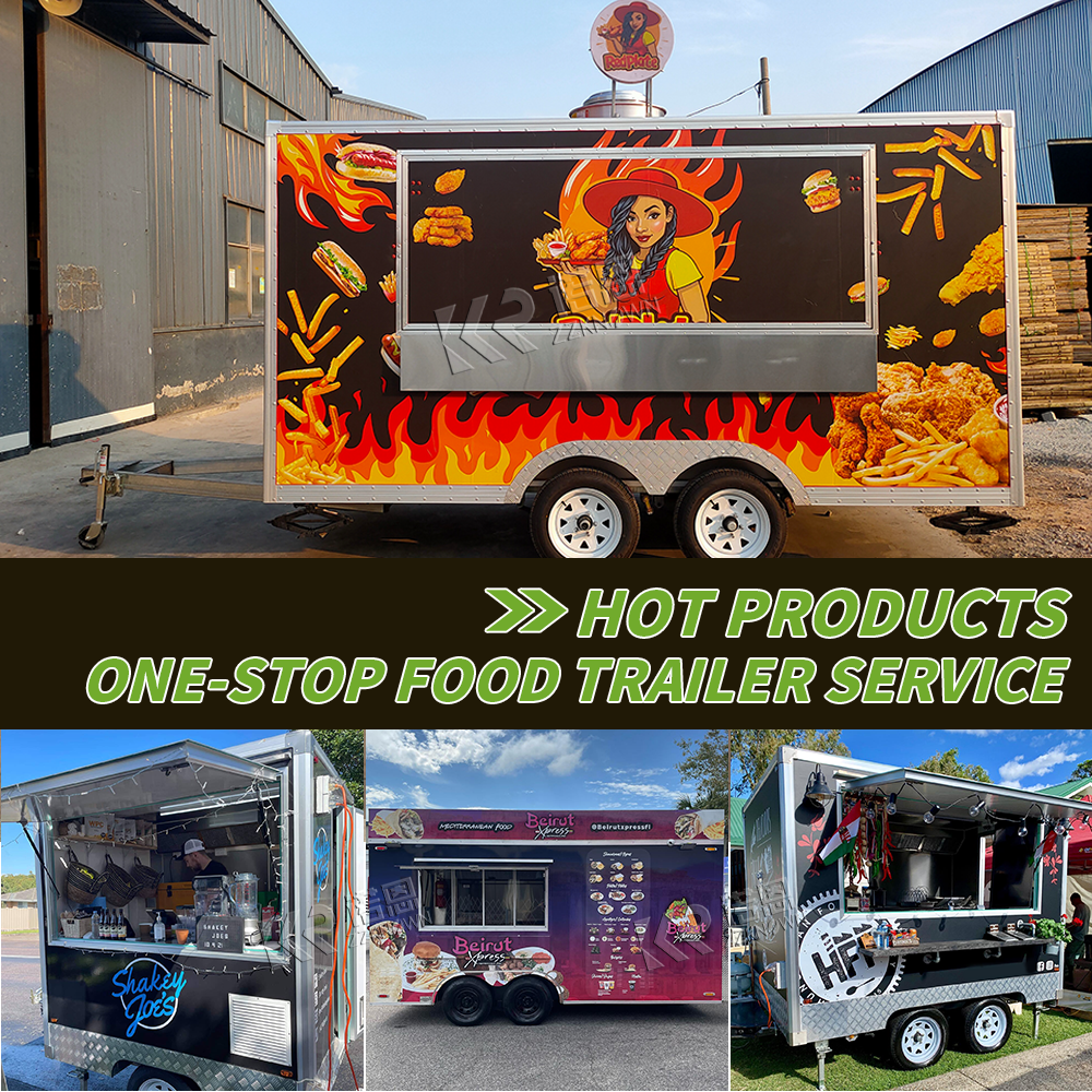 Customizable Food Trailer Manu - Hot Dog Vending Cart incelemesi ve fiyatı