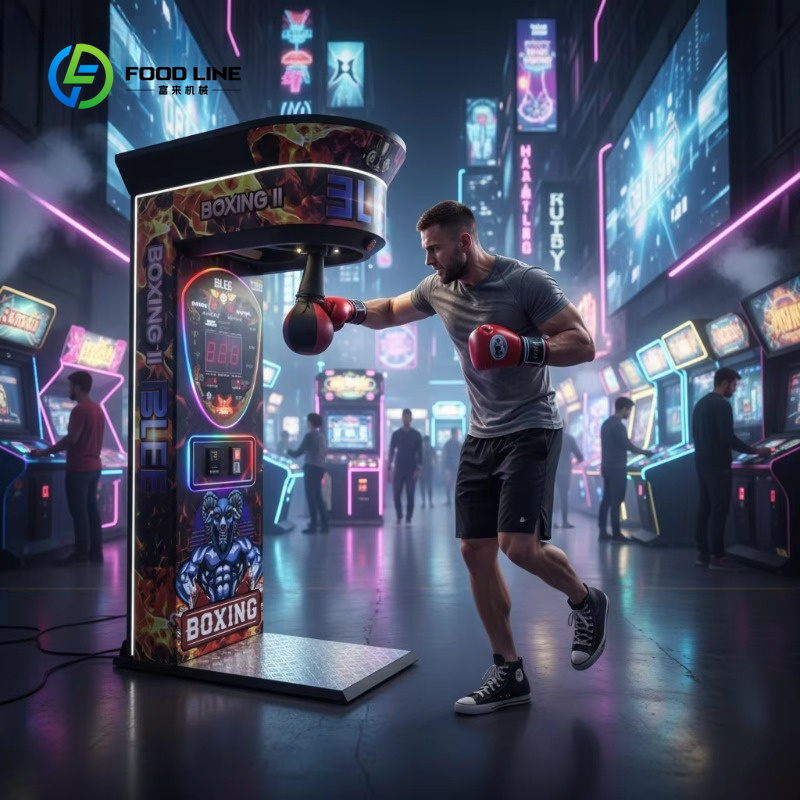 Customized Coin Operated Elect - Boxing Machine Arcade incelemesi ve fiyatı
