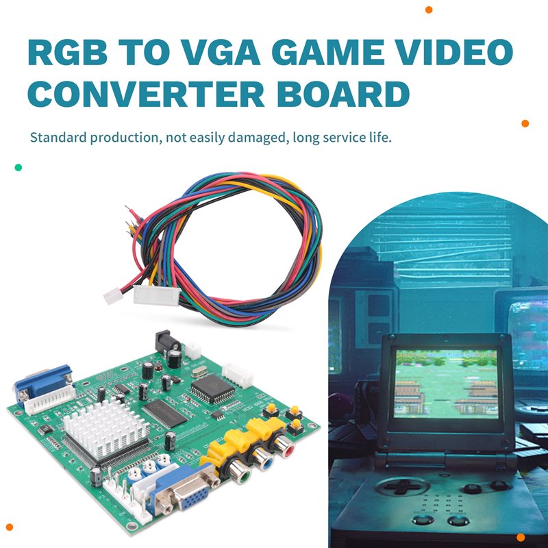 ABKN-GBS8200 CGA/EGA/YUV/RGB T - Usb Game Board Jamma incelemesi ve fiyatı