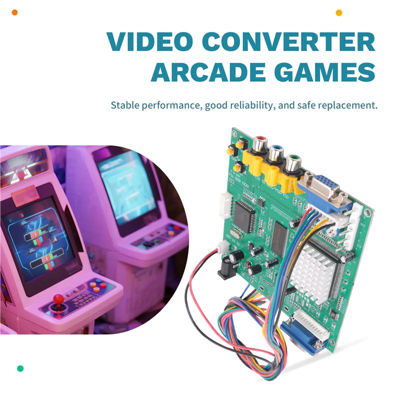 ABKN-GBS8200 CGA/EGA/YUV/RGB T - Usb Game Board Jamma incelemesi ve fiyatı