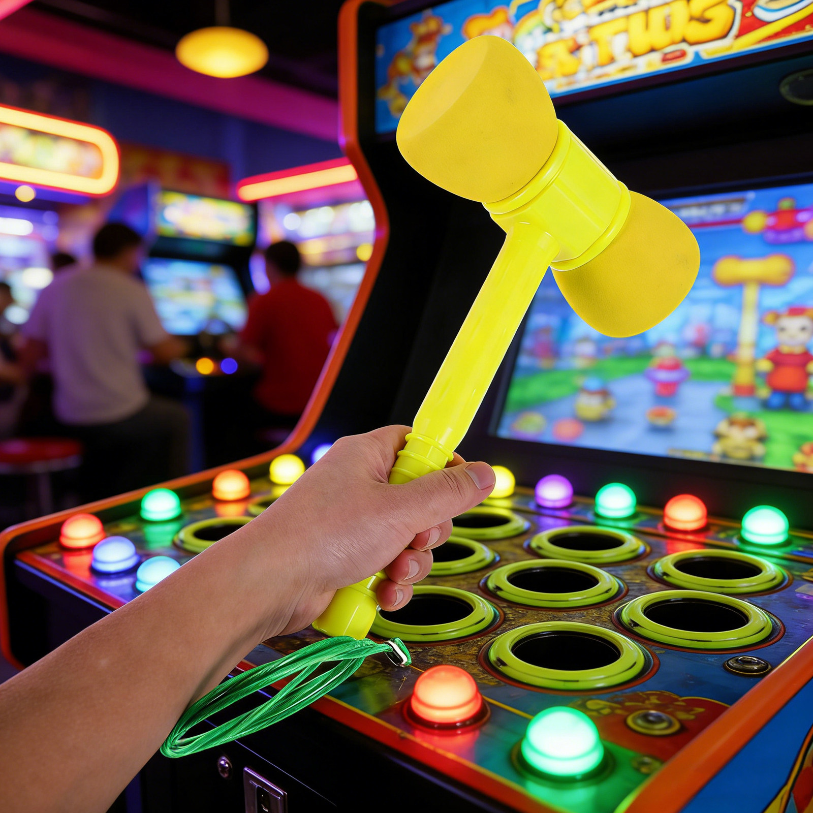 Interactive Mole Game Hammer - - Whack A Mole Arcade incelemesi ve fiyatı